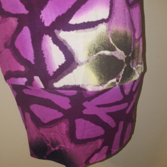 💜HP💜NWT Calvin Klein Pomegranate Multi Tank Top💜 - Picture 6 of 12